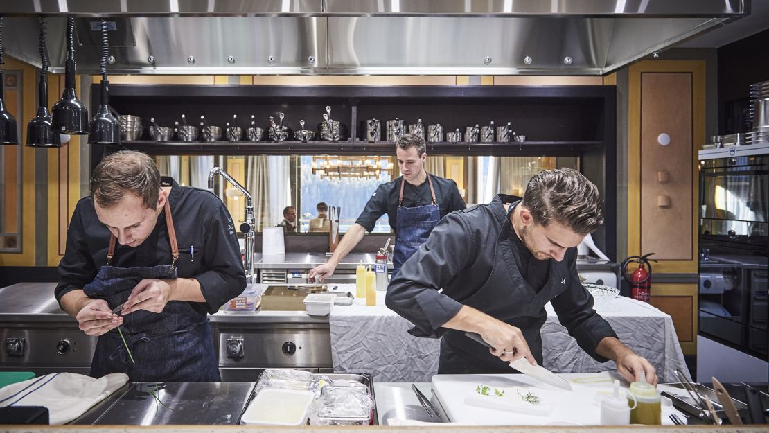 Swiss chef Andreas Caminada heads the kitchen at IGNIV.