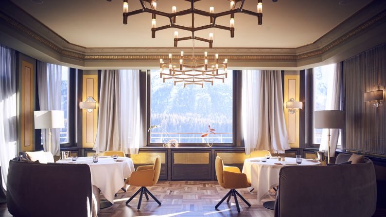 <strong>IGNIV, St Moritz, Switzerland:</strong> Despite the fine-dining setting, its vibe is unpretentious. Platters of food are passed around the table, family style.