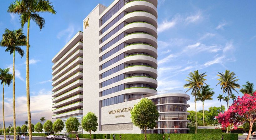 <strong>Waldorf Astoria, Beverly Hills, California: </strong>In the heart of Beverly Hills, this 12-story Art Deco hotel will feature a 5,000 square foot spa by La Prairie and a restaurant by Michelin-star chef Jean-Georges Vongerichten.