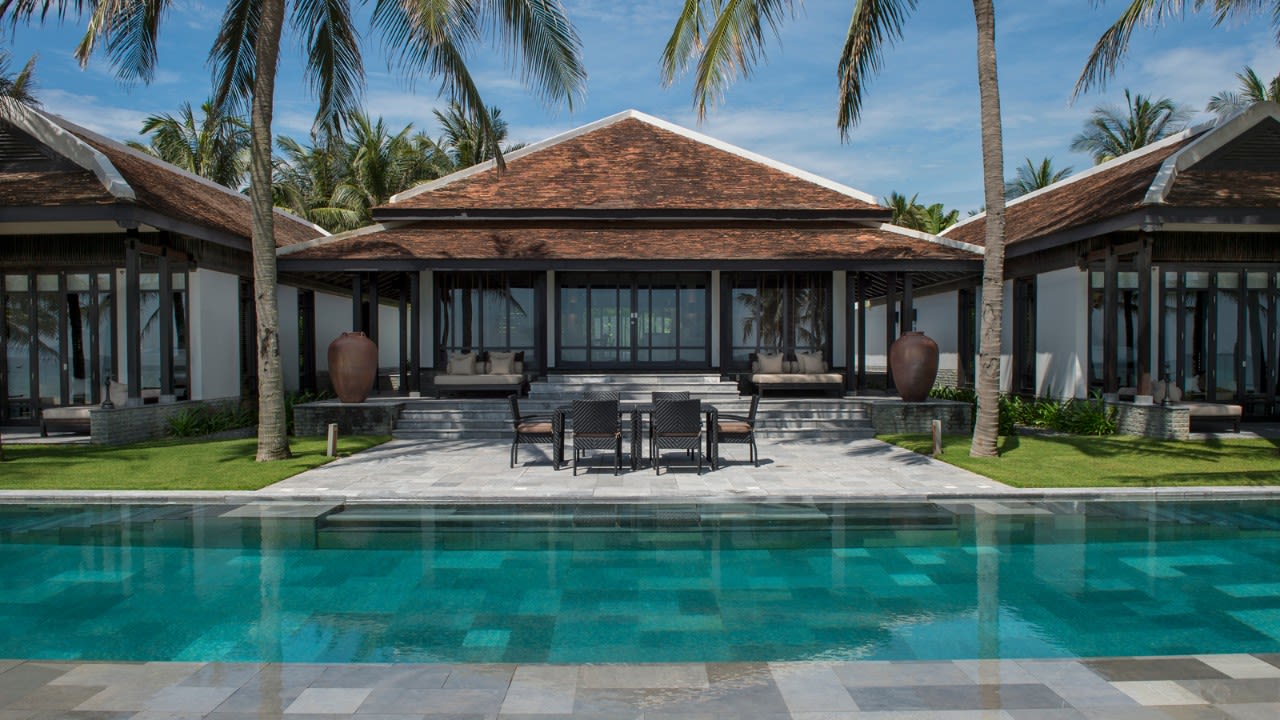 <strong>Four Seasons Resort The Nam Hai, Hoi An, Vietnam: </strong>There are 40 pool villas, each with their own private swimming pool.