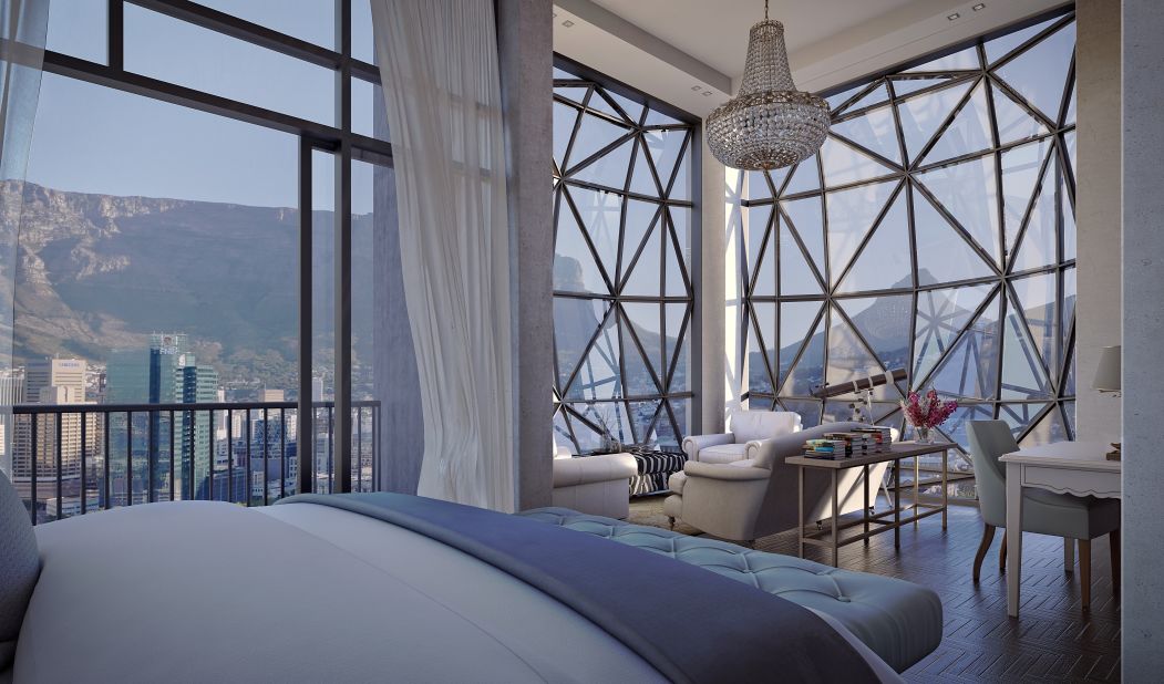 <strong>The Silo, Cape Town, South Africa:</strong> The ultramodern, industrial-style hotel will have only 28 rooms, each with whimsical interiors and dramatic waterfront views.