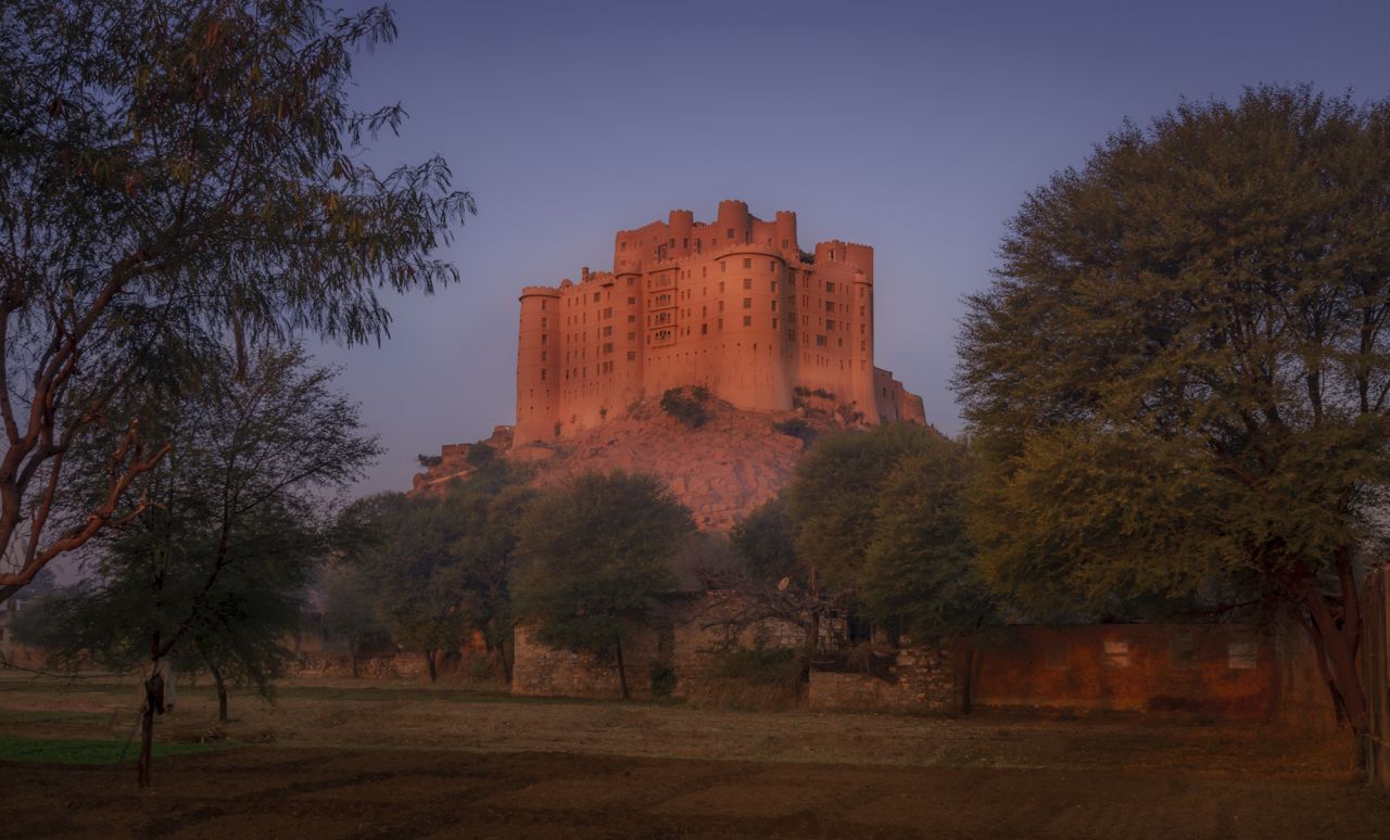 <strong>Alila Fort Bishangarh:</strong> Built atop a granite hill looking over the rural Rajasthani landscape 230 years ago, Alila Fort Bishangarh underwent seven years of restorations and features 59 suites. 