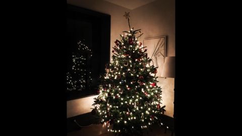 Naomi Watts shared a glimpse of her twinkling tree with the caption: ''Tis the season...."