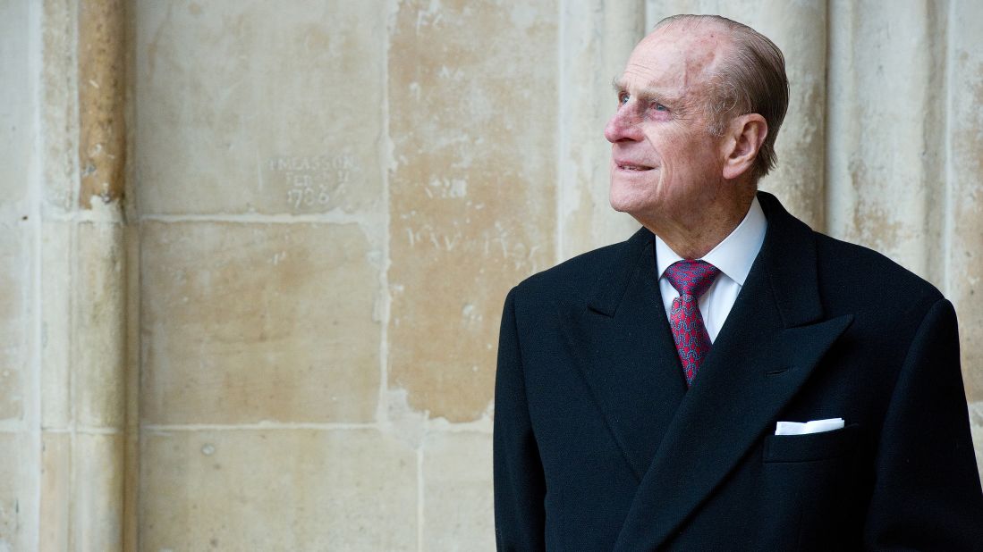 Prince Philip, the Duke of Edinburgh, attends a Commonwealth Day observance in London in 2011. 