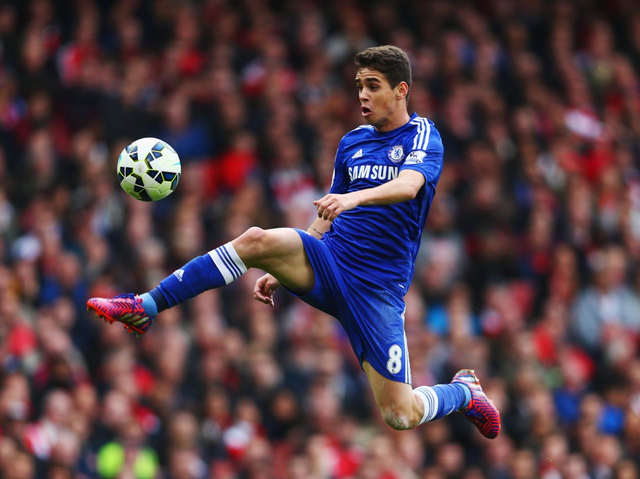 Oscar signed for Chelsea in 2012, scoring 38 goals in 203 appearances. At Shanghai SIPG, he'll be earning a reported $491,000 a week. 