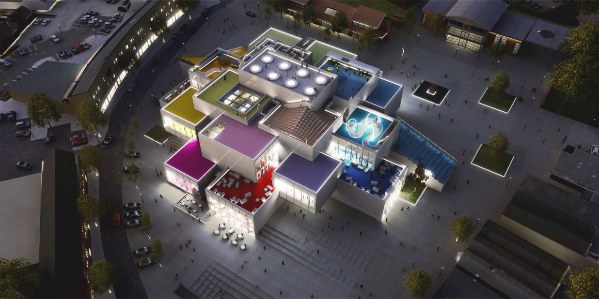 When finished, the LEGO House aims to be an experiential community center where visitors can enjoy a cafe, family-friendly playgrounds, a public square, and of course, a LEGO store. 