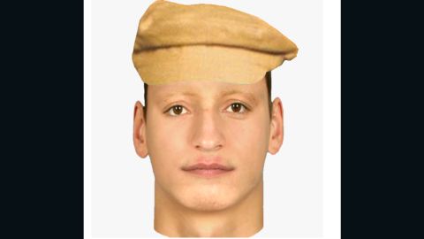 Handout from Czech police of an identikit of the man alleged to have attacked Kvitova on December 20.