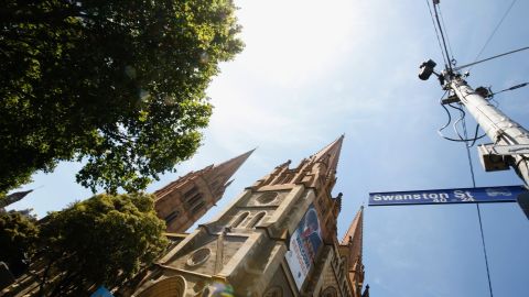 St. Paul's Cathedral in Melbourne was one of the targets in the foiled terror plot.