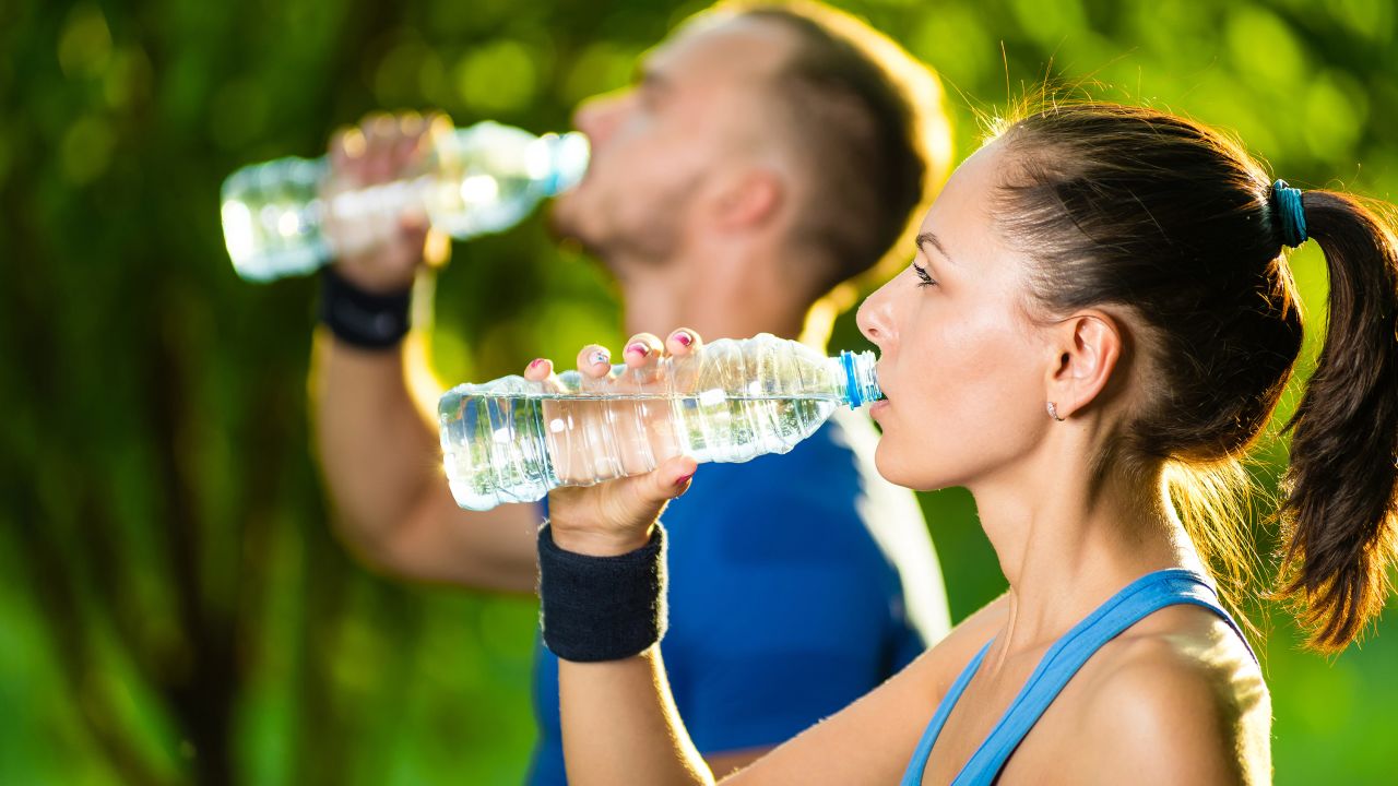 Drink lots of water or hot tea to help keep your airways clear. Try to avoid sweetened beverages such as sports drinks and juices.
