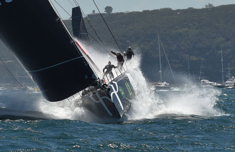 Less than two days previous, it had led the fleet out of Sydney Harbor under blue skies.