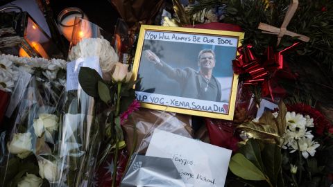 More and more tributes were left as the day wore on.