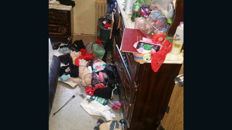 Kimberly Santiago says NYPD officers ransacked her apartment