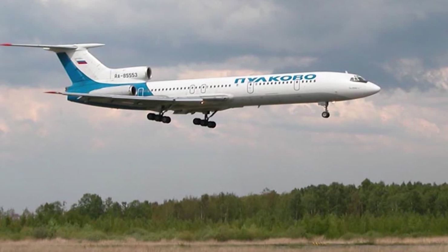 The Tupolev Tu-154 was carrying 84 passengers and eight crew members when it crashed Sunday.
