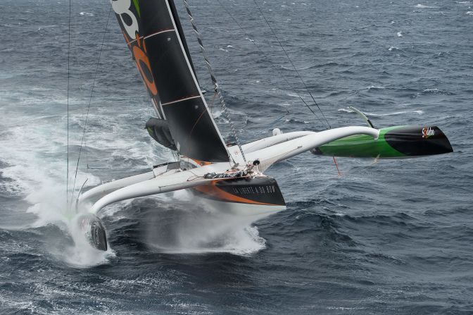 Making his fifth attempt at the record, he completed the journey in just 49 days, three hours, seven minutes and 38 seconds. The record had stood since 2008, when French skipper Francis Joyon clocked 57 days, 13 hours, 34 minutes and six seconds. 