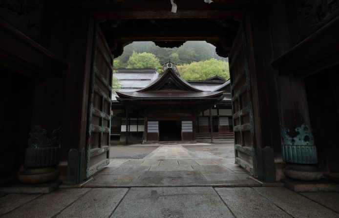 Of Koyasan's 117 temples, there are more than 50 that allow overnight guests. Henjoko-in Temple, pictured, has 35 guest rooms, gardens and a prayer hall.    