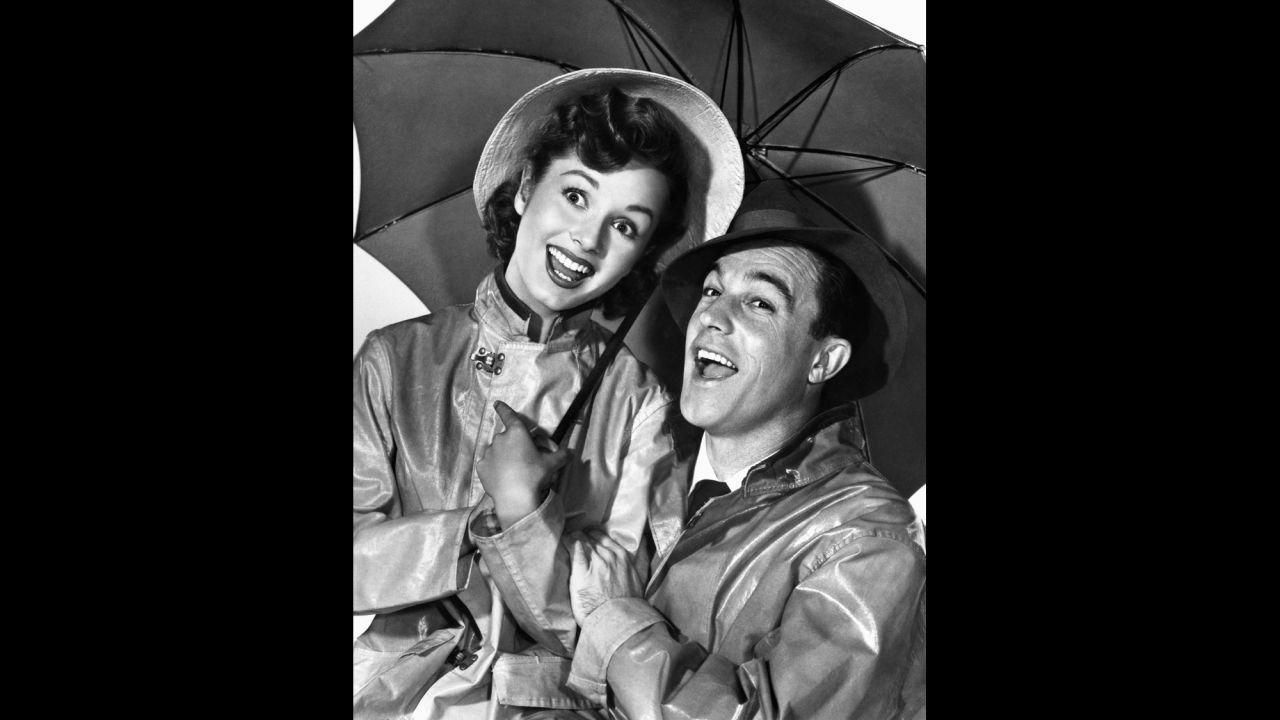 Reynolds starred with Gene Kelly in 1952's "Singin' in the Rain." When the movie started production, Reynolds didn't know how to dance and was taught by Kelly, also the choreographer of the film.