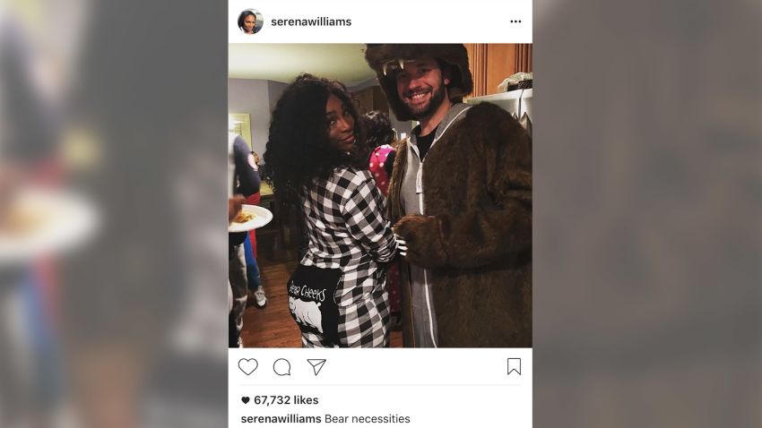 serena williams engaged