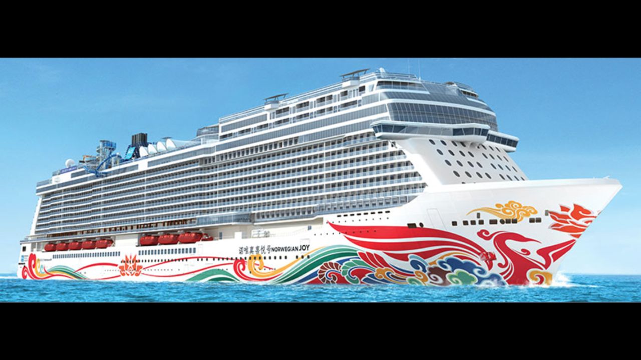 From ports in China, Norwegian Cruise Line's new Norwegian Joy will cater to Chinese travelers beginning in the summer of 2017. 