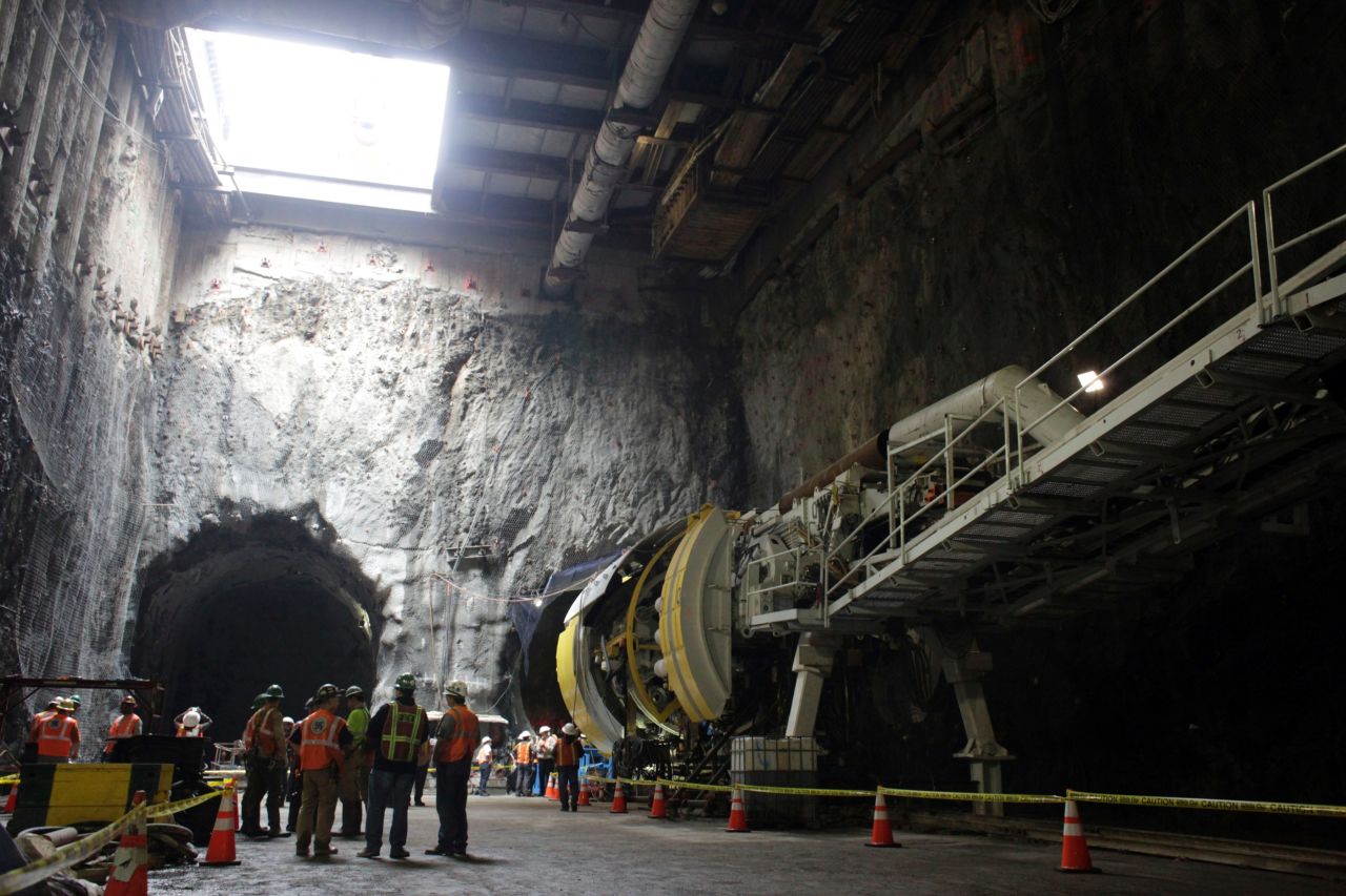 Construction began in earnest in 2007. A small army of workers and engineers used hulking tunnel-boring machines underneath Second Avenue, disrupting traffic and commerce along the busy thoroughfare.    
