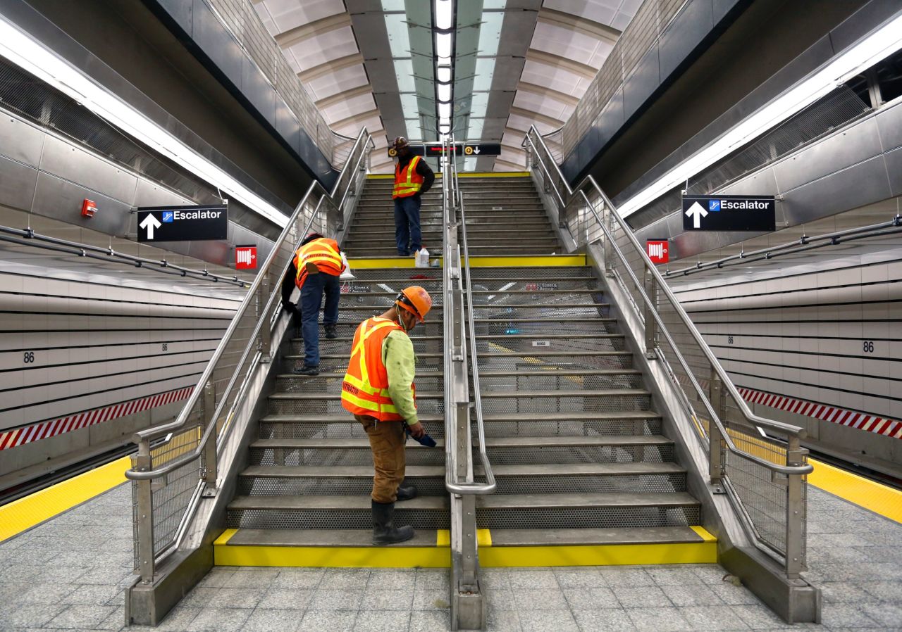 It's the first major expansion of the subway system in more than 50 years, according to the MTA. The line's first phase stretches 1.5 miles. Once completed, the line will span 8.5 miles, from Harlem to downtown Manhattan. But the completion date is unknown. 