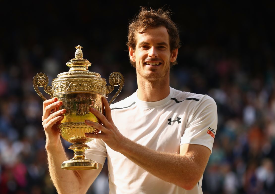 Murray won Wimbledon twice, in 2013 and 2016 and was the first British man to win it since 1936.