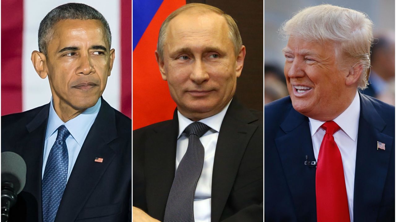 obama putin trump collage