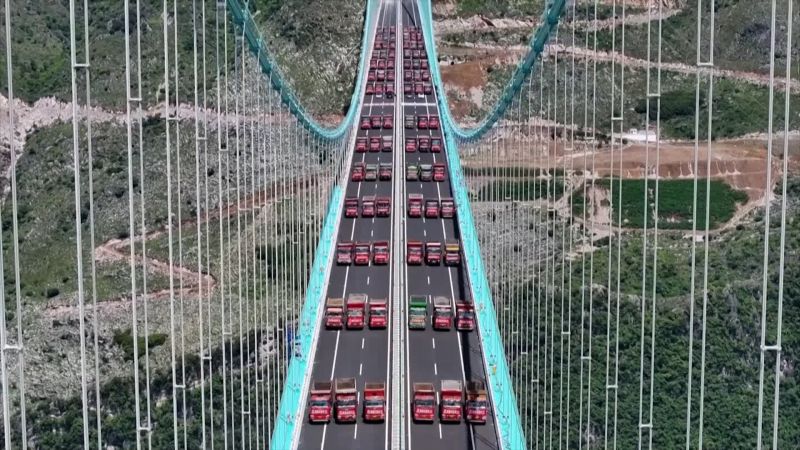 World’s tallest bridge passes load test World’s tallest bridge passes load test