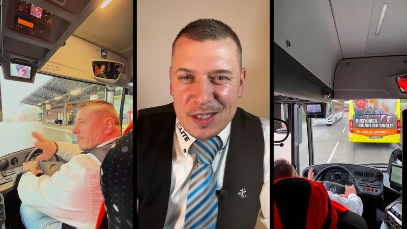 ‘Bus driver final boss’: Why this German man’s signature wave is getting millions of views