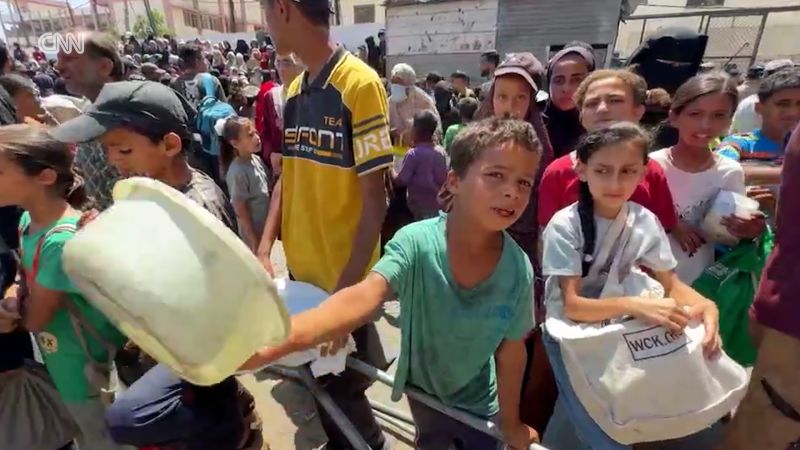 Distressing images show starvation in Gaza