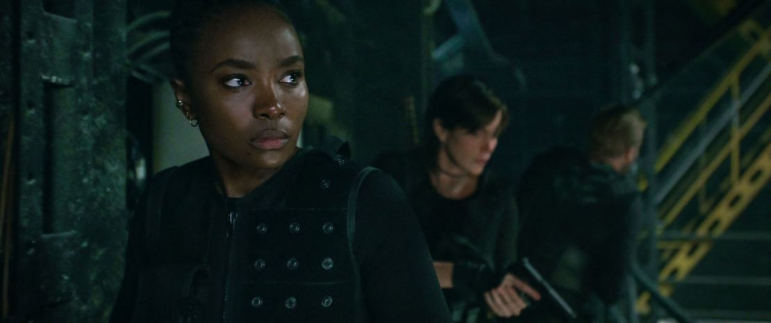 KiKi Layne and Charlize Theron