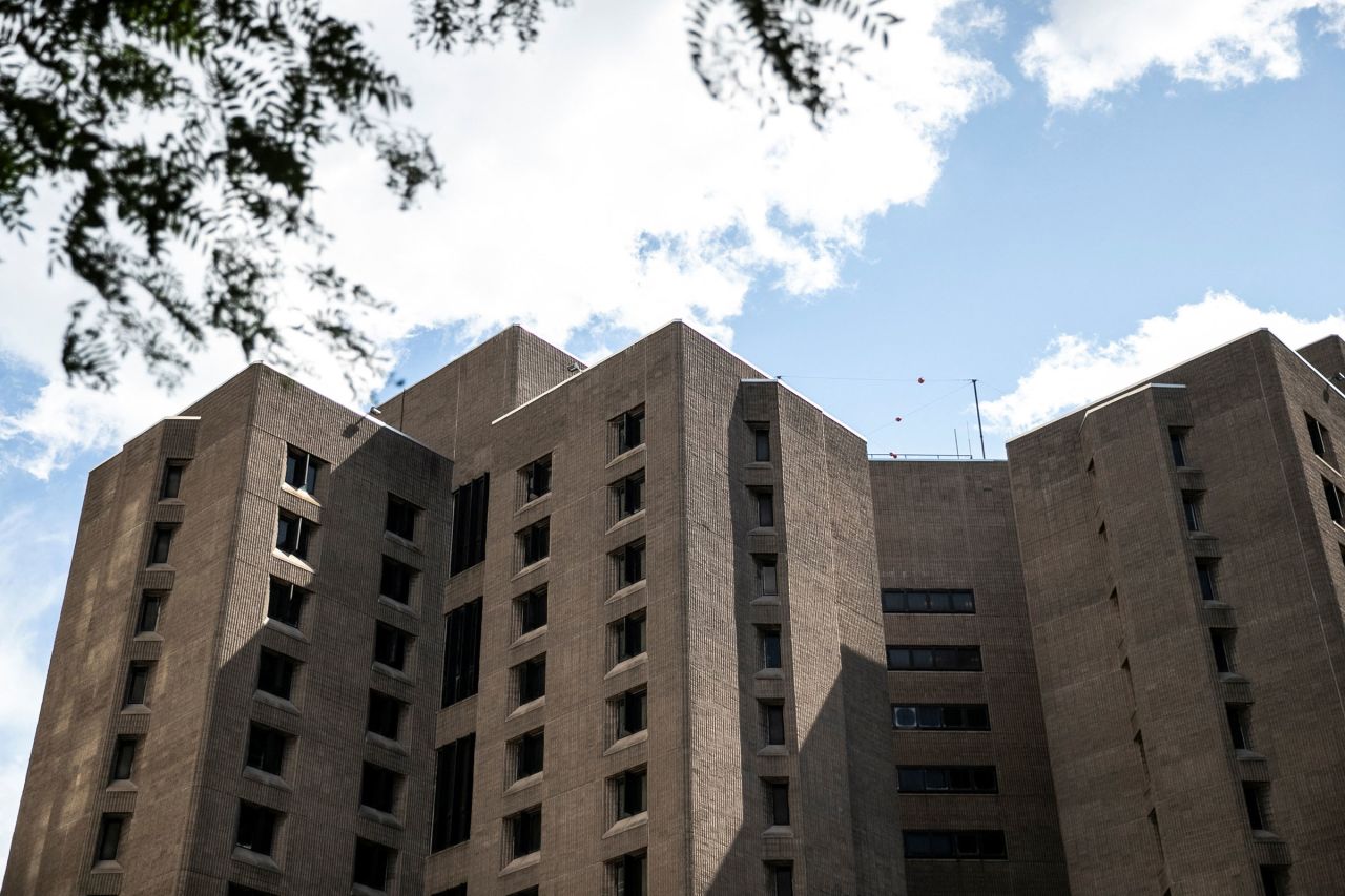 The Metropolitan Correctional Center jail in New York, where Jeffrey Epstein was found dead, on August 10, 2019.