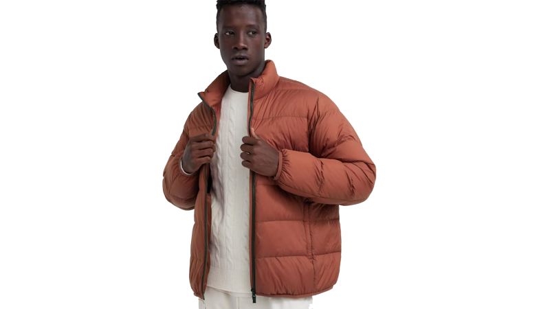 Ultra thin hot sale puffer jacket