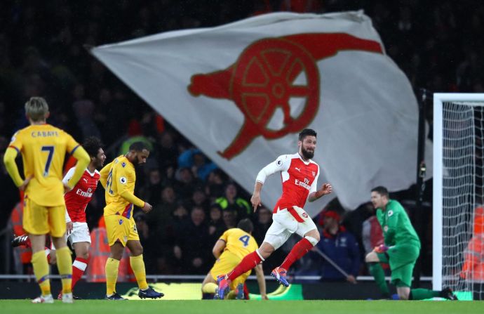 After the game, Giroud was modest about his wonder goal. "I have maximum luck," the French international said.