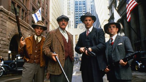 <strong>"The Untouchables"</strong>: Kevin Costner takes on the mob in this 1987 drama. <strong>(Hulu)</strong>