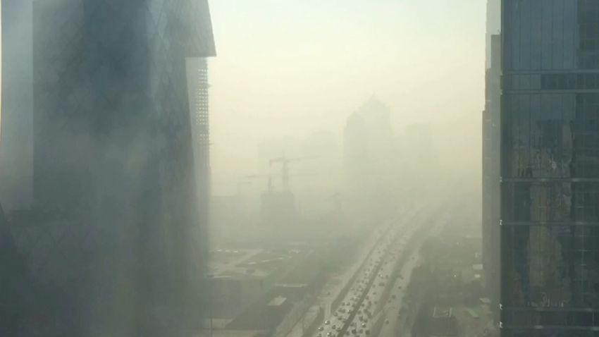 Timelapse Pekingský dym