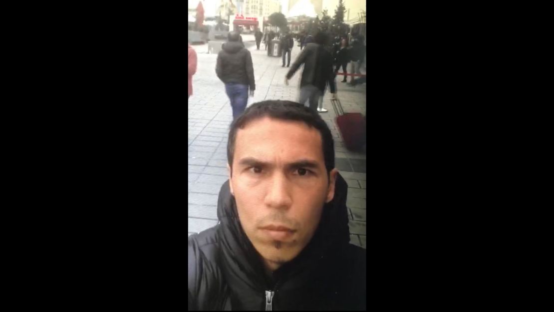 Turkish state-run media say police provided this photo of the suspect in the Istanbul nightclub attack. CNN cannot confirm when or where the photo was taken.