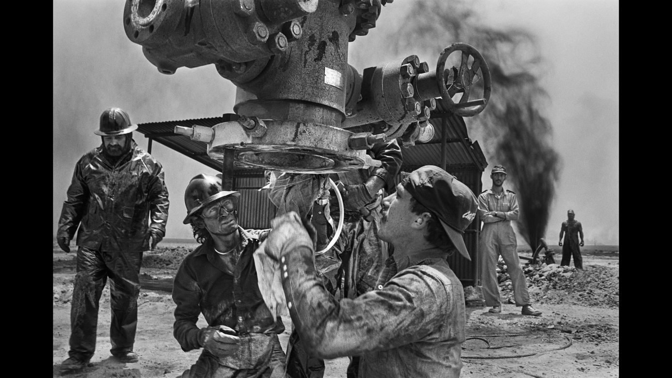 Many of the wellheads had to be repaired or replaced. "It was a bit like trying to put a new faucet on a broken water pipe -- without turning off the water," Salgado wrote in his book.