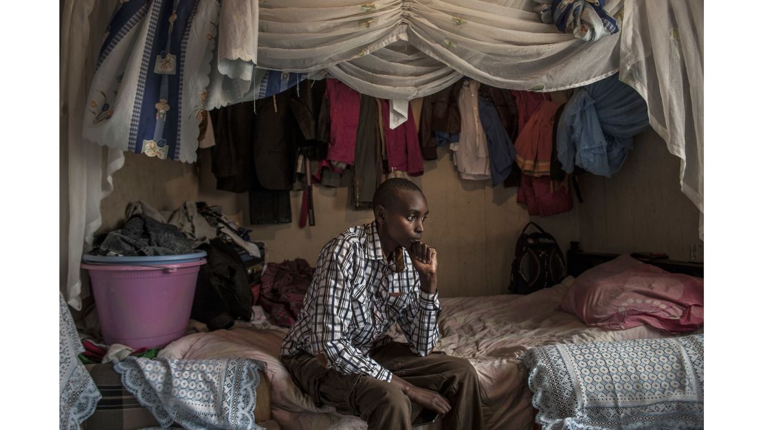 Intersex activist Ryan Muiruri, from Naivasha, Kenya, was brought up as a girl named Ruth.