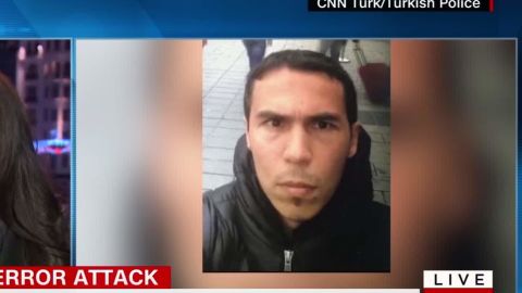 Police released this image from a selfie video shot by the terror attack suspect.