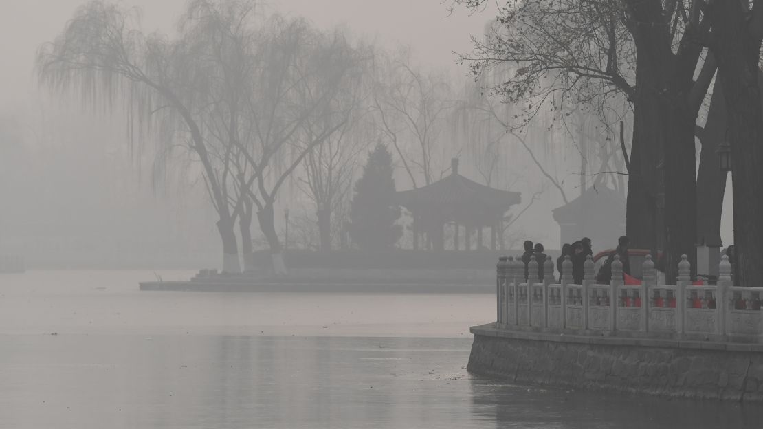 On New Year's Day, Beijing was under a dark cloud of toxic particles 20 times higher than the maximum level recommended by the World Health Organization.