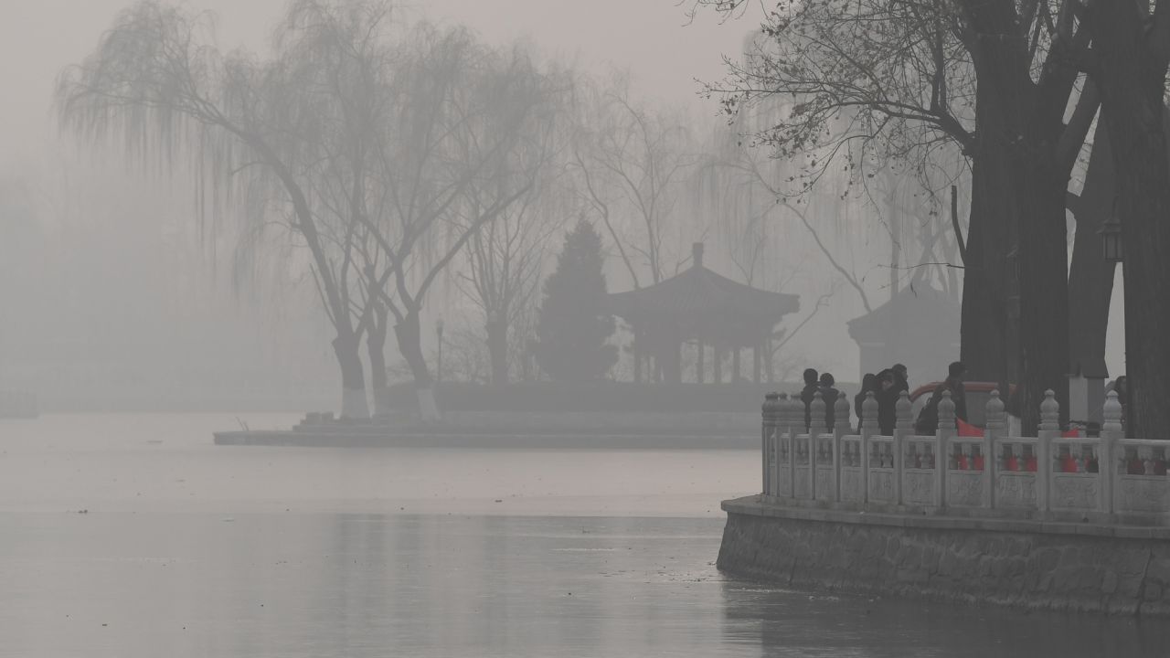On New Year's Day, Beijing was under a dark cloud of toxic particles 20 times higher than the maximum level recommended by the World Health Organization.