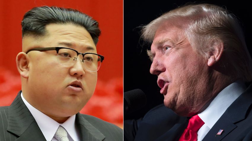Kim Jong Un Donald Trump split 0103