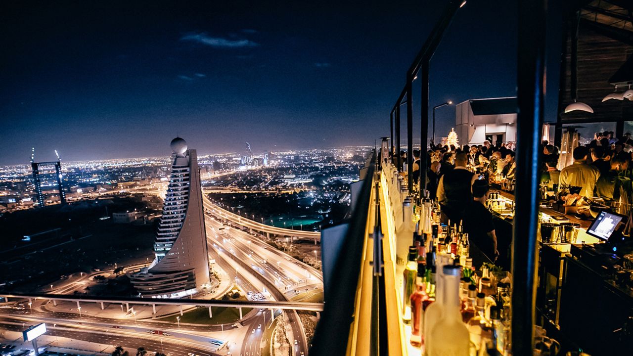<strong>40 Kong: </strong>Dubbed the "best lounge bar" in 2015 by Time Out Dubai, 40 Kong serves international cuisine with great views of downtown.