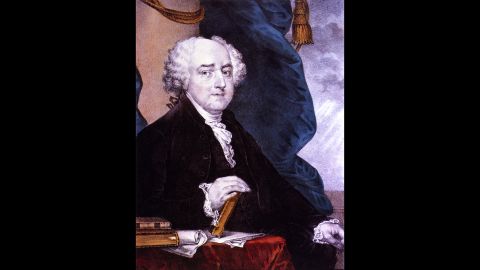John Adams, the second US president, took the oath of office at the House Chamber Congress Hall in Philadelphia.