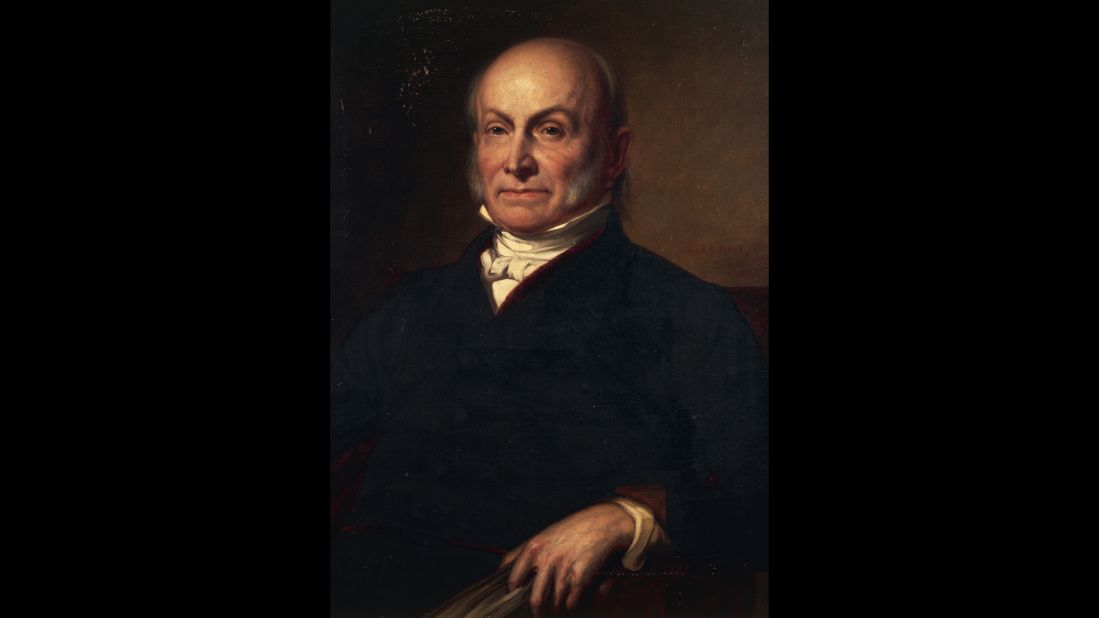 John Quincy Adams, son of former President John Adams, was inaugurated in 1825. He is one of only three presidents who did not use a Bible at his inauguration. He opted for a volume of law. Theodore Roosevelt used no Bible or book at his first inauguration in 1901. Lyndon B. Johnson used John F. Kennedy's Roman Catholic Missal during his hastily arranged swearing-in aboard Air Force One.