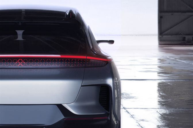 The FF 91 combines the performance of a supercar with an interior designed for comfort and luxury, the company says. 