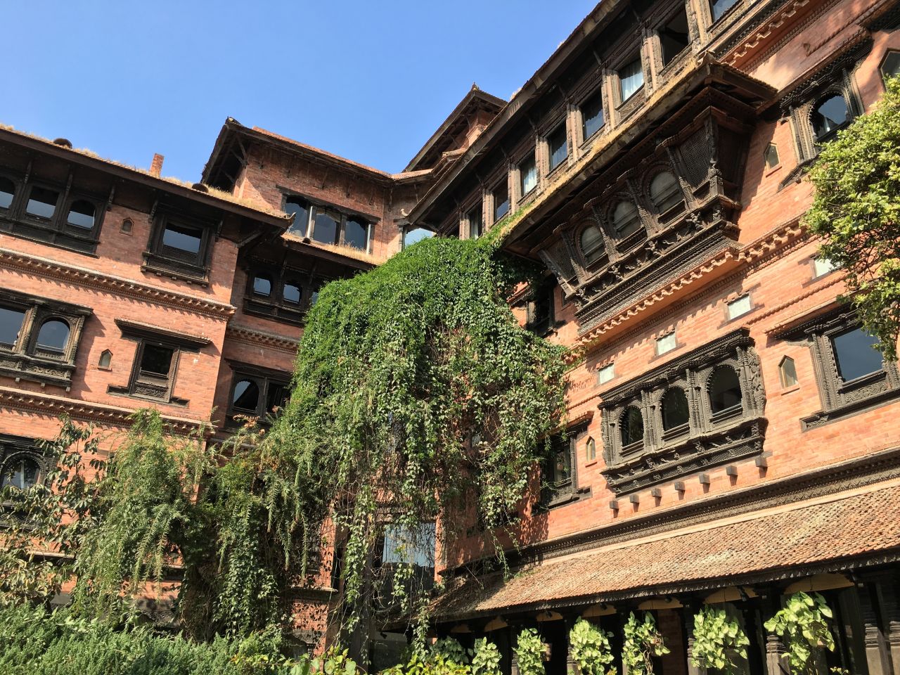 Originally built in the 1970s, this five-star property features Newari crafts and architecture dating all the way back to the 13th Century.