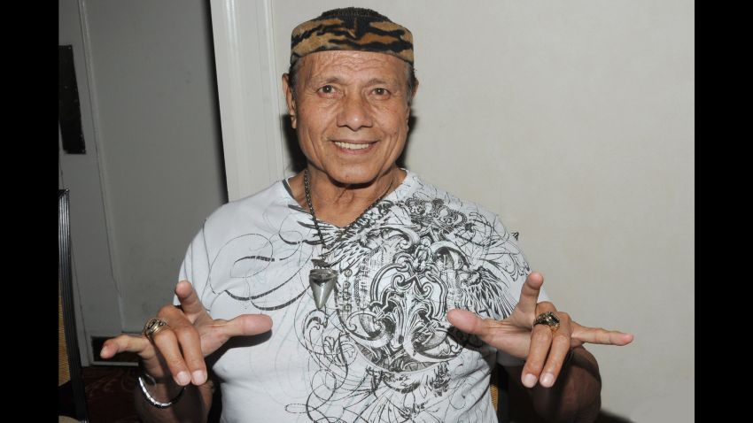 New York, NY:September 2, 2015: Jimmy "Superfly" Snuka has been charged with the 1983 murder of his girlfriend Nancy Argento. Snuka pictured in file photos.  (C)Joe Stevens/ Retna Ltd. /MediaPunch/IPX