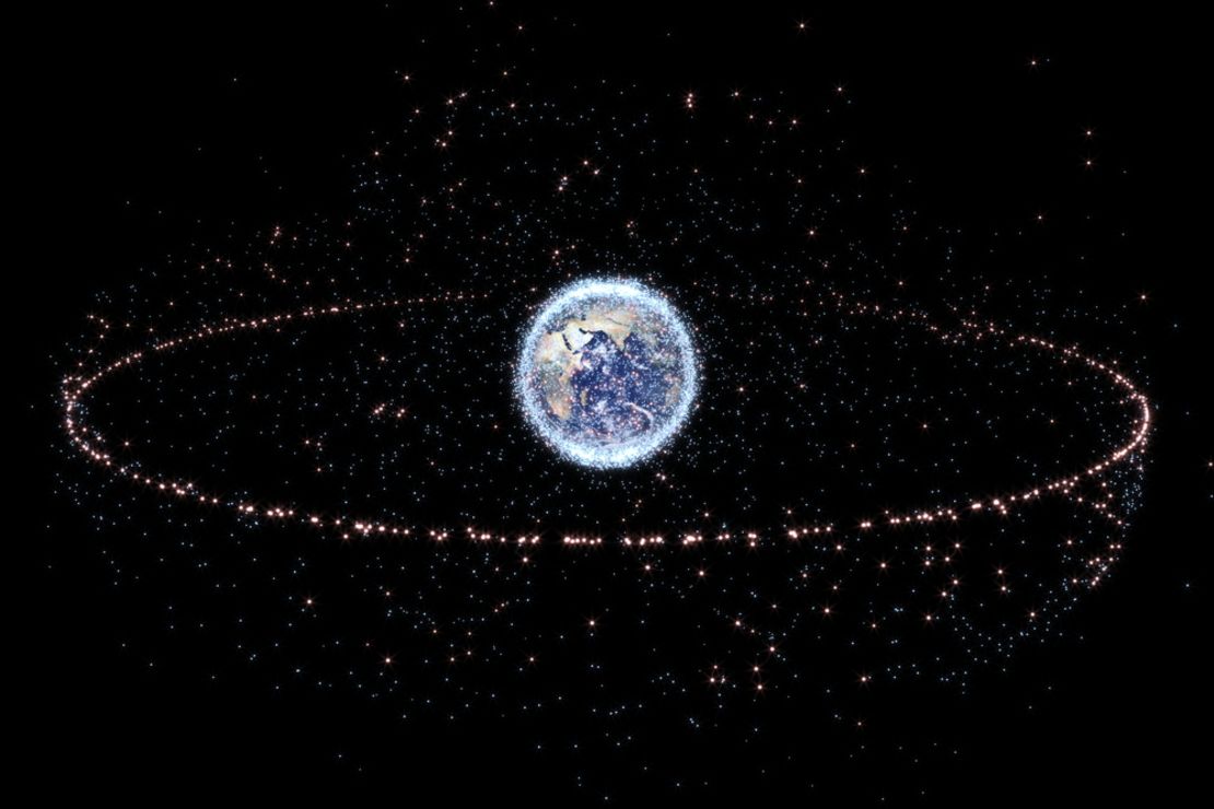 Experts say millions of pieces of debris circle Earth. At orbital speeds, an object the size of a paperclip could damage a satellite.