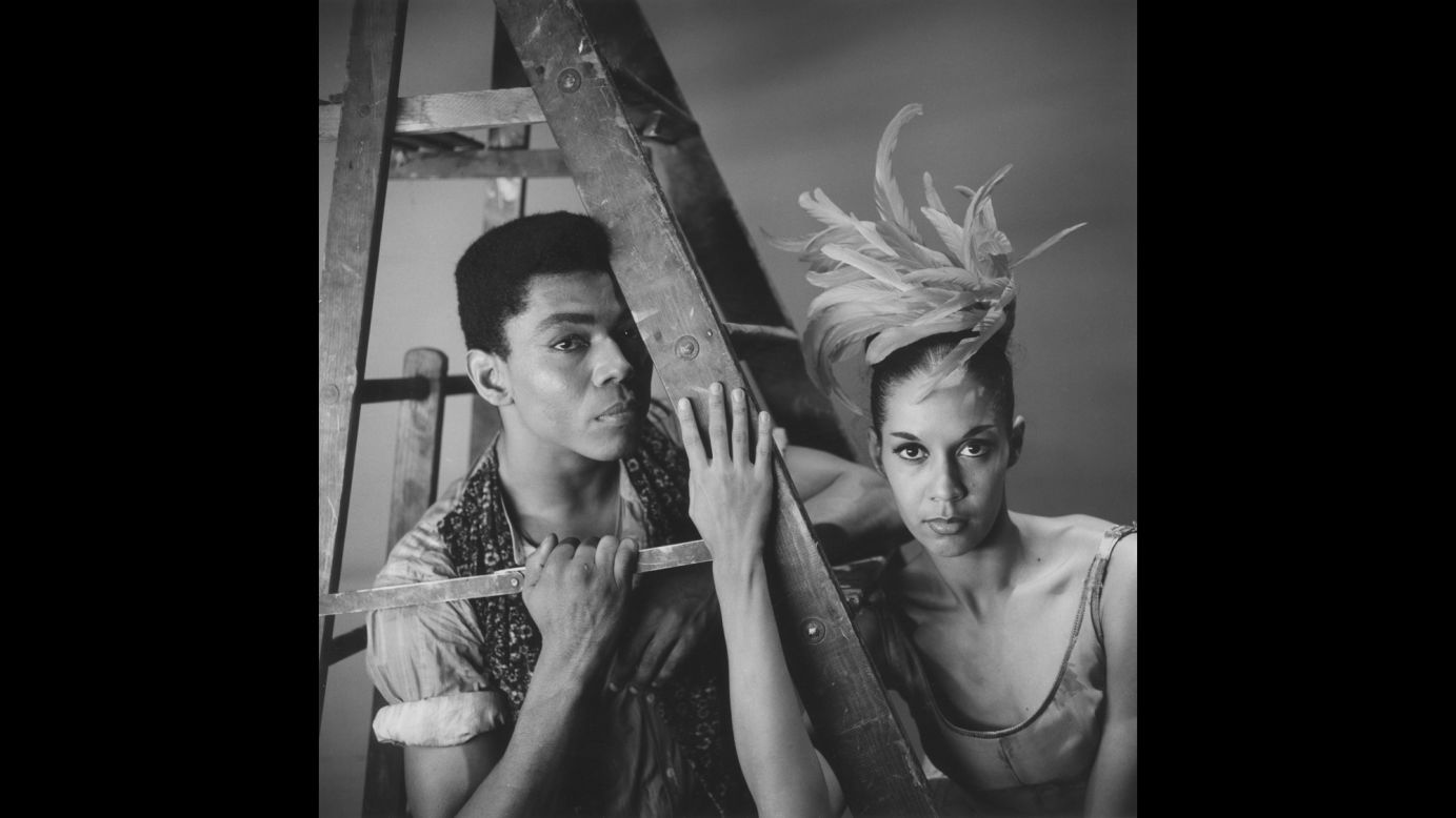 Ailey and Carmen de Lavallade in "Roots of the Blues," which Ailey choreographed in 1961. "I'm not a black choreographer," he once said. "I'm not a black anything. First of all I'm a human being. And I really don't like being put into a box." 